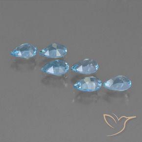 Shop natural 2.93ct スカイブルー トパーズ gems, 洋梨の形, from ブラジル at GemSelect. In stock, global shipping!
