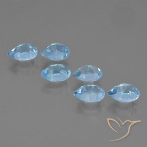 Shop natural 3.41ct スカイブルー トパーズ gems, 洋梨の形, from ブラジル at GemSelect. In stock, global shipping!