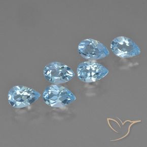 Shop natural 3.20ct スカイブルー トパーズ gems, 洋梨の形, from ブラジル at GemSelect. In stock, global shipping!