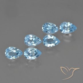 Shop natural 3.58ct スカイブルー トパーズ gems, 洋梨の形, from ブラジル at GemSelect. In stock, global shipping!