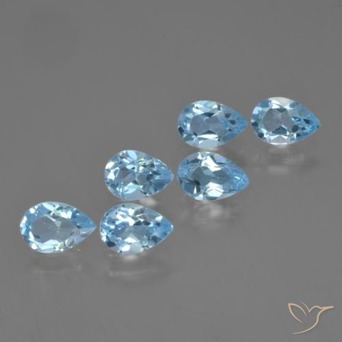 Shop natural 2.82ct スカイブルー トパーズ gems, 洋梨の形, from ブラジル at GemSelect. In stock, global shipping!