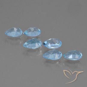 Shop natural 3.21ct スカイブルー トパーズ gems, 洋梨の形, from ブラジル at GemSelect. In stock, global shipping!