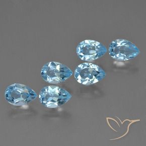 Shop natural 3.15ct スイスブルー トパーズ gems, 洋梨の形, from ブラジル at GemSelect. In stock, global shipping!