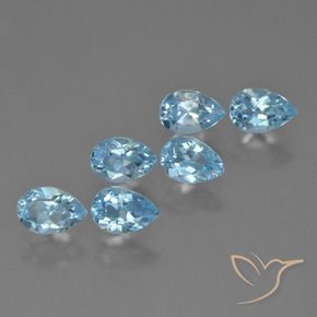 Shop natural 3.41ct スカイブルー トパーズ gems, 洋梨の形, from ブラジル at GemSelect. In stock, global shipping!