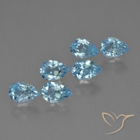 Shop natural 3.24ct スカイブルー トパーズ gems, 洋梨の形, from ブラジル at GemSelect. In stock, global shipping!