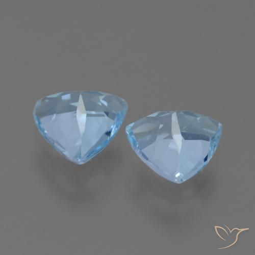 Shop natural 2.28ct スカイブルー トパーズ gems, トリリオン, from ブラジル at GemSelect. In stock, global shipping!
