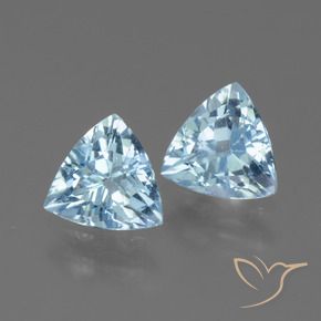 Shop natural 2.42ct スカイブルー トパーズ gems, トリリオン, from ブラジル at GemSelect. In stock, global shipping!