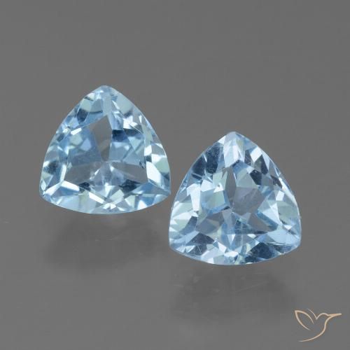 Shop natural 2.80ct スカイブルー トパーズ gems, トリリオン, from ブラジル at GemSelect. In stock, global shipping!
