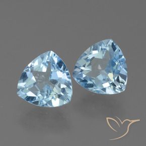 Shop natural 2.91ct スカイブルー トパーズ gems, トリリオン, from ブラジル at GemSelect. In stock, global shipping!