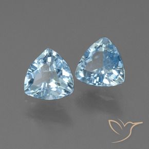 Shop natural 2.66ct スカイブルー トパーズ gems, トリリオン, from ブラジル at GemSelect. In stock, global shipping!