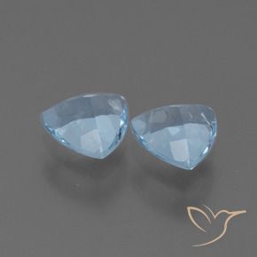 Shop natural 2.66ct スカイブルー トパーズ gems, トリリオン, from ブラジル at GemSelect. In stock, global shipping!