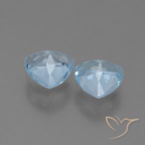 Shop natural 2.63ct スカイブルー トパーズ gems, トリリオン, from ブラジル at GemSelect. In stock, global shipping!
