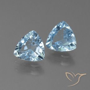 Shop natural 2.49ct スカイブルー トパーズ gems, トリリオン, from ブラジル at GemSelect. In stock, global shipping!