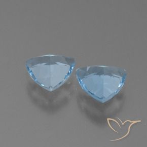 Shop natural 2.49ct スカイブルー トパーズ gems, トリリオン, from ブラジル at GemSelect. In stock, global shipping!