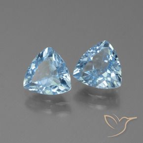Shop natural 2.63ct スカイブルー トパーズ gems, トリリオン, from ブラジル at GemSelect. In stock, global shipping!