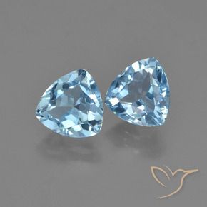 Shop natural 2.94ct スカイブルー トパーズ gems, トリリオン, from ブラジル at GemSelect. In stock, global shipping!