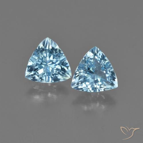 Shop natural 2.52ct スイスブルー トパーズ gems, トリリオン, from ブラジル at GemSelect. In stock, global shipping!