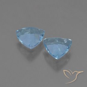 Shop natural 2.52ct スイスブルー トパーズ gems, トリリオン, from ブラジル at GemSelect. In stock, global shipping!