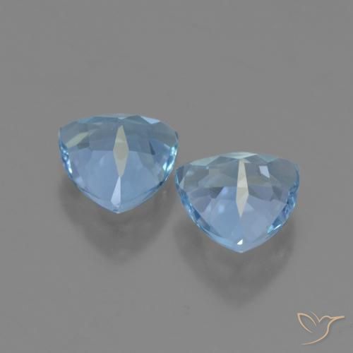 Shop natural 2.77ct スカイブルー トパーズ gems, トリリオン, from ブラジル at GemSelect. In stock, global shipping!