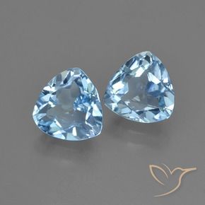 Shop natural 2.61ct スカイブルー トパーズ gems, トリリオン, from ブラジル at GemSelect. In stock, global shipping!