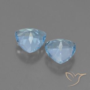 Shop natural 2.61ct スカイブルー トパーズ gems, トリリオン, from ブラジル at GemSelect. In stock, global shipping!