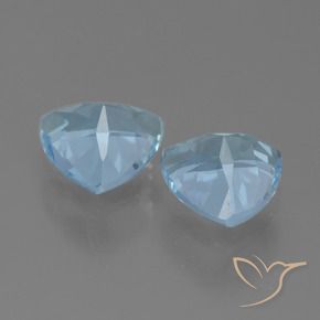 Shop natural 2.72ct スカイブルー トパーズ gems, トリリオン, from ブラジル at GemSelect. In stock, global shipping!