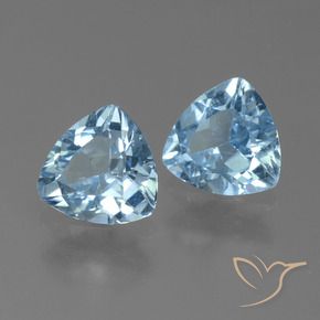 Shop natural 2.43ct スカイブルー トパーズ gems, トリリオン, from ブラジル at GemSelect. In stock, global shipping!