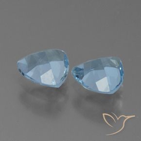 Shop natural 2.43ct スカイブルー トパーズ gems, トリリオン, from ブラジル at GemSelect. In stock, global shipping!