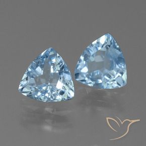 Shop natural 2.19ct スカイブルー トパーズ gems, トリリオン, from ブラジル at GemSelect. In stock, global shipping!