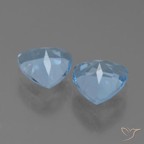 Shop natural 2.83ct スカイブルー トパーズ gems, トリリオン, from ブラジル at GemSelect. In stock, global shipping!