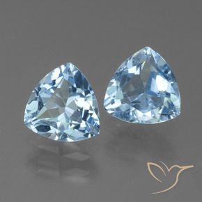 Shop natural 2.62ct スカイブルー トパーズ gems, トリリオン, from ブラジル at GemSelect. In stock, global shipping!