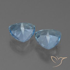 Shop natural 2.62ct スカイブルー トパーズ gems, トリリオン, from ブラジル at GemSelect. In stock, global shipping!