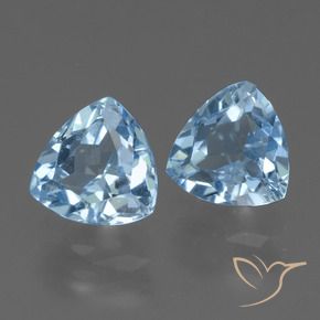 Shop natural 3.30ct スカイブルー トパーズ gems, トリリオン, from ブラジル at GemSelect. In stock, global shipping!