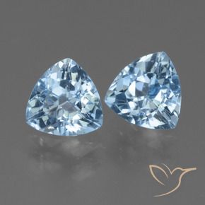 Shop natural 2.79ct スカイブルー トパーズ gems, トリリオン, from ブラジル at GemSelect. In stock, global shipping!