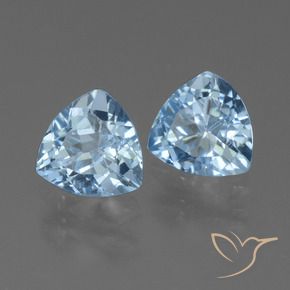 Shop natural 2.59ct スカイブルー トパーズ gems, トリリオン, from ブラジル at GemSelect. In stock, global shipping!