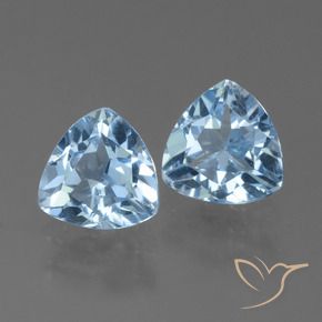 Shop natural 2.72ct スカイブルー トパーズ gems, トリリオン, from ブラジル at GemSelect. In stock, global shipping!