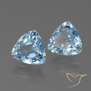 Shop natural 2.60ct スカイブルー トパーズ gems, トリリオン, from ブラジル at GemSelect. In stock, global shipping!