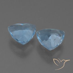 Shop natural 2.60ct スカイブルー トパーズ gems, トリリオン, from ブラジル at GemSelect. In stock, global shipping!