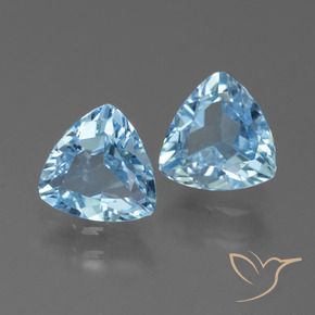 Shop natural 2.47ct スカイブルー トパーズ gems, トリリオン, from ブラジル at GemSelect. In stock, global shipping!