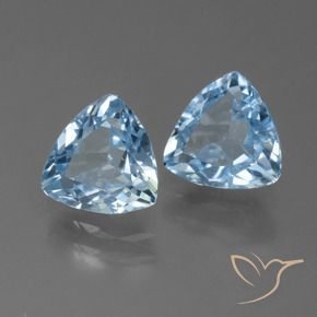 Shop natural 2.46ct スカイブルー トパーズ gems, トリリオン, from ブラジル at GemSelect. In stock, global shipping!