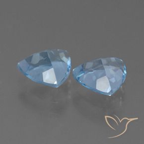 Shop natural 2.46ct スカイブルー トパーズ gems, トリリオン, from ブラジル at GemSelect. In stock, global shipping!