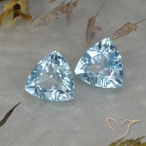 Shop natural 2.55ct スイスブルー トパーズ gems, トリリオン, from ブラジル at GemSelect. In stock, global shipping!
