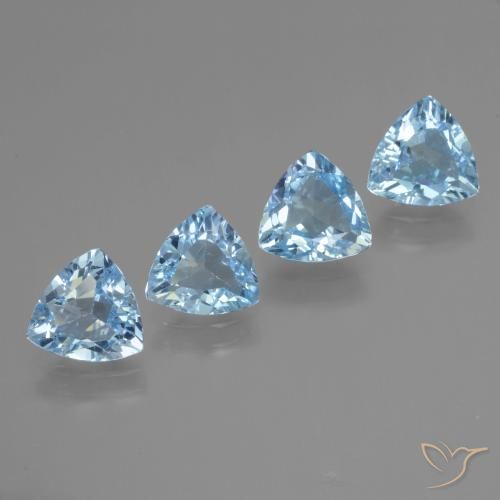 Shop natural 4.47ct スカイブルー トパーズ gems, トリリオン, from ブラジル at GemSelect. In stock, global shipping!