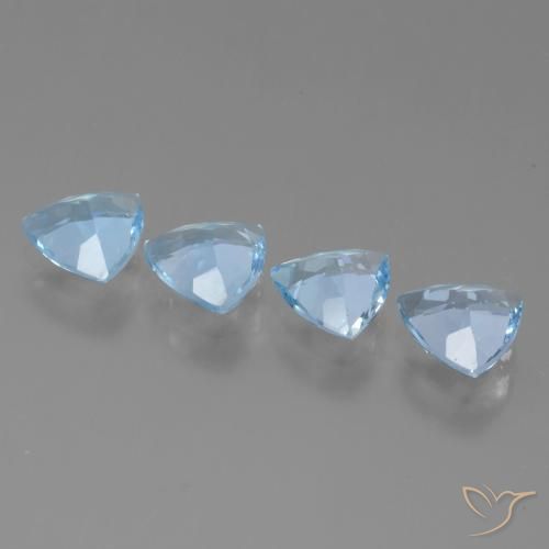 Shop natural 4.47ct スカイブルー トパーズ gems, トリリオン, from ブラジル at GemSelect. In stock, global shipping!