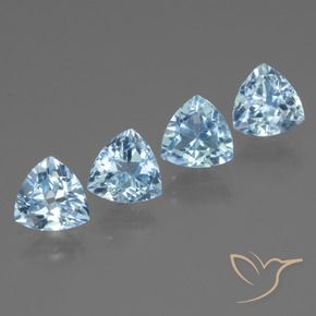 Shop natural 5.59ct スカイブルー トパーズ gems, トリリオン, from ブラジル at GemSelect. In stock, global shipping!