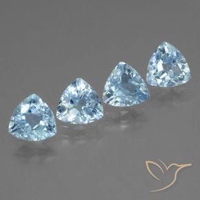Shop natural 4.88ct スカイブルー トパーズ gems, トリリオン, from ブラジル at GemSelect. In stock, global shipping!