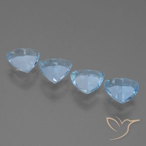 Shop natural 4.88ct スカイブルー トパーズ gems, トリリオン, from ブラジル at GemSelect. In stock, global shipping!