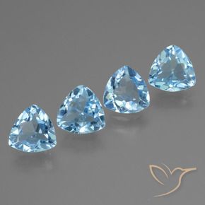 Shop natural 4.85ct スカイブルー トパーズ gems, トリリオン, from ブラジル at GemSelect. In stock, global shipping!