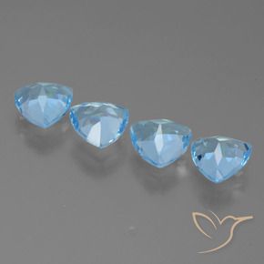 Shop natural 4.85ct スカイブルー トパーズ gems, トリリオン, from ブラジル at GemSelect. In stock, global shipping!