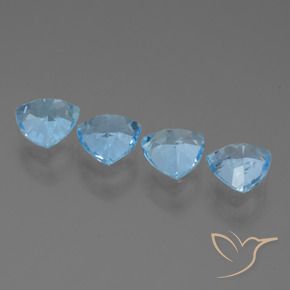 Shop natural 4.95ct スカイブルー トパーズ gems, トリリオン, from ブラジル at GemSelect. In stock, global shipping!
